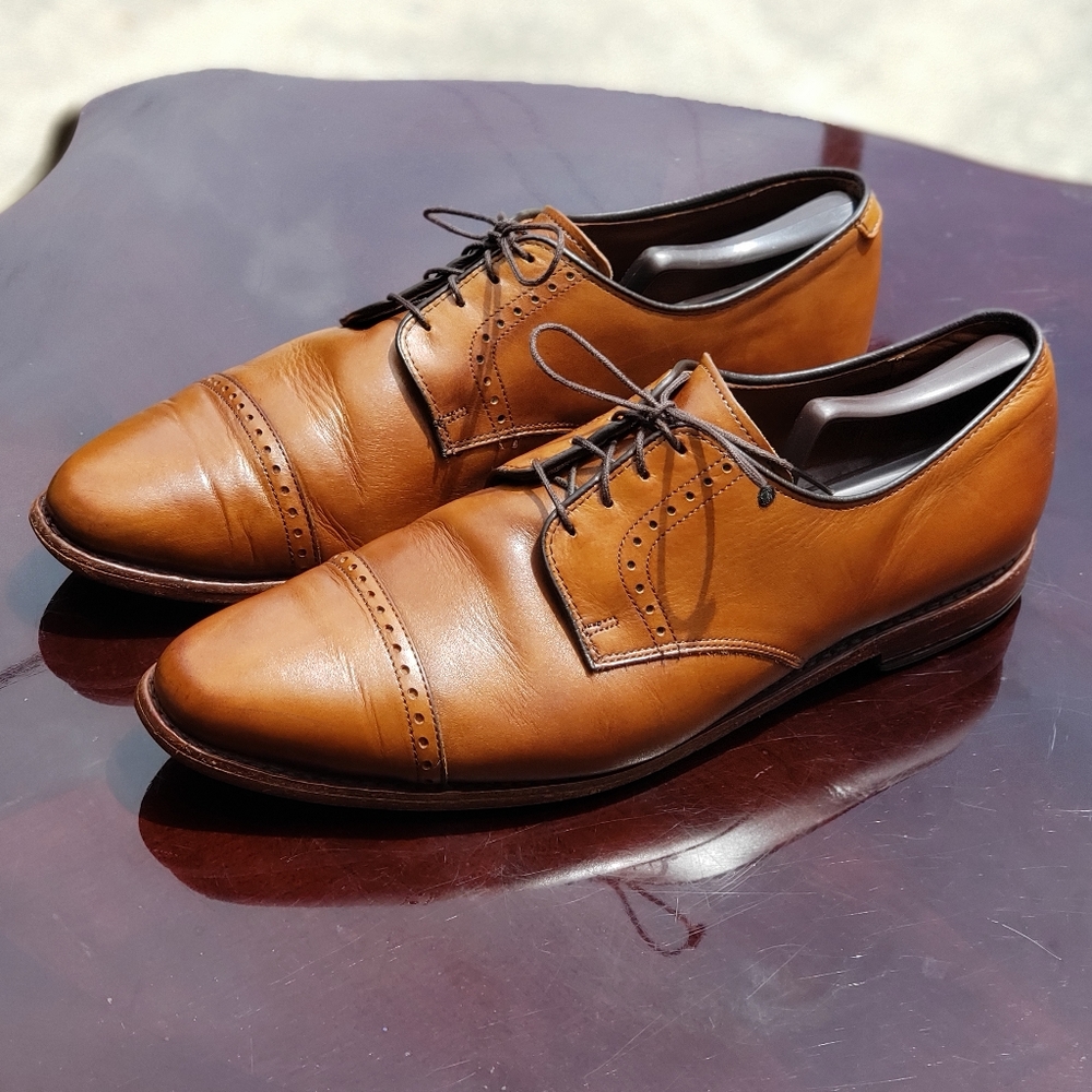 Sz 12 Allen Edmonds Clifton Derby Cap Toe Shoe